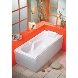 KAMELIE Bain rectangulaire 170x80x44cm, Blanc