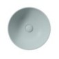 NUBES compteur de lavabo en céramique dia 40cm, ghiaccio matt
