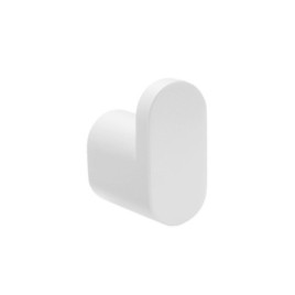 FLORI Robe Hook, blanc mat