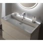 DIMY Robinet de mélangeur de lavabo sans pop up déchets, chrome