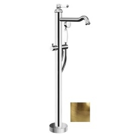Mélangeur de bain VIENNA en plancher, bronze