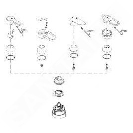 Grohe Accessoires - Limiteur de température 46308000