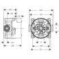 Hansgrohe Corps d’encastrement universal - Corps d’encastrement iBox Universal avec robinet de barrage fermeture 01850180