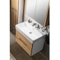 MEDIENA Vanity Unit 77x50,5x49cm, blanc mat/oak naturel MEDIENA Vanity Unit 77x50,5x49cm, blanc mat/oak naturel