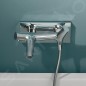 Axor Starck Organic - Thermostat de baignoire apparent, chrome 12410000