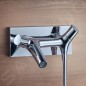 Axor Starck Organic - Thermostat de baignoire apparent, chrome 12410000