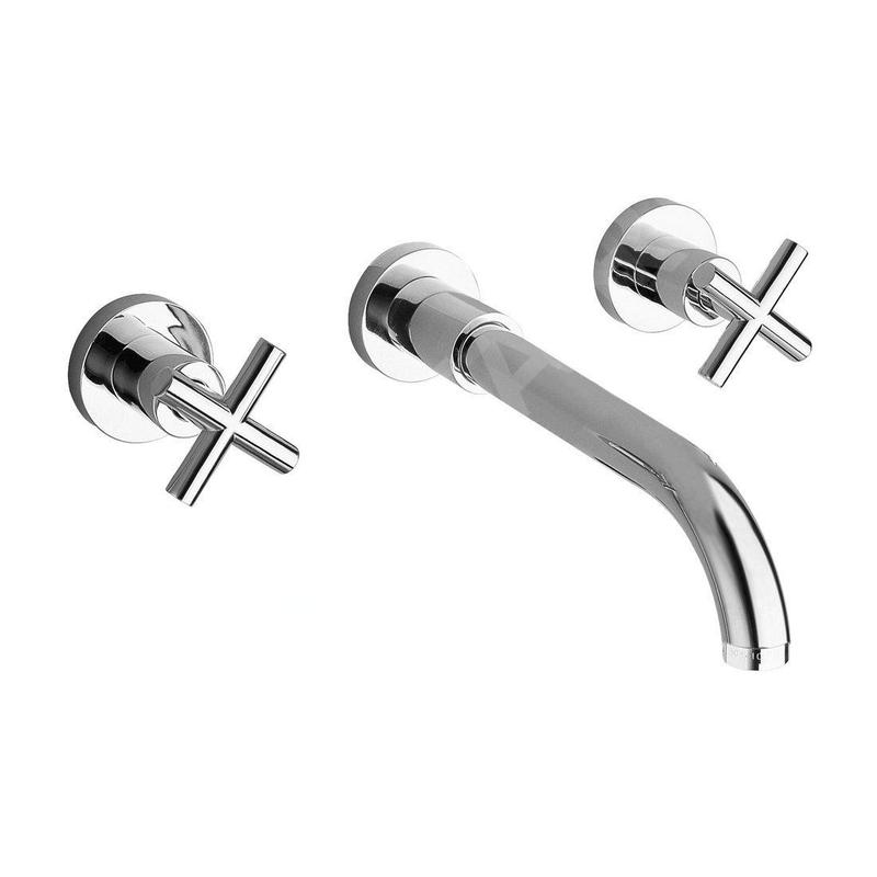 Sapho Axia - Mitigeur encastré de lavabo avec corps encastré, installation 3 trous, chrome 552 axia Sapho Axia - Mitigeur encastré de lavabo avec corps encastré, installation 3 trous, chrome 552 axia