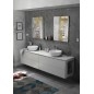 TREOS Vanity Unité 110x53x50,5cm, noir mat TREOS Vanity Unité 110x53x50,5cm, noir mat