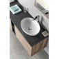 TREOS Vanity Unité 110x53x50,5cm, noir mat TREOS Vanity Unité 110x53x50,5cm, noir mat