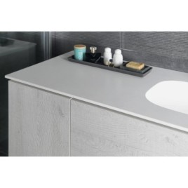 TREOS armoire de porte inférieure 35x53x50,5cm, droite/gauche, chêne Polar