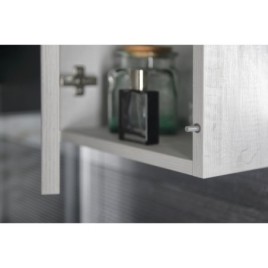 TREOS armoire de porte supérieure 35x50x22cm, droite/gauche, chêne Polar