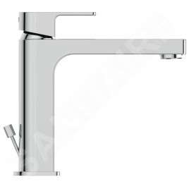 Ideal Standard Edge - Mitigeur de lavabo Grande Slim avec bonde, BlueStart, chrome A7107AA