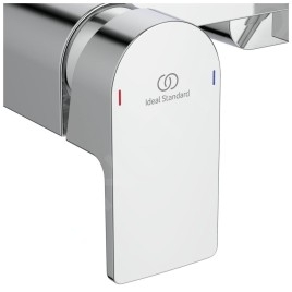 Ideal Standard Edge - Mitigeur de baignoire mural avec douchette, chrome A7122AA
