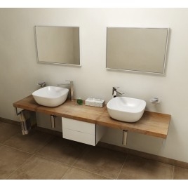 Tableau AVICE 210x50cm, Vieux bois