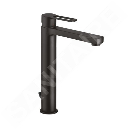 Paffoni Ringo - Mitigeur de lavabo avec vidage 1 1/4, noir mat RIN085NO