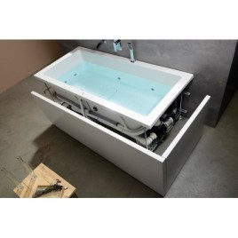 ASTRA B HYDRO hydromassage Bain, 165x75x48cm, blanc