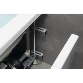 ASTRA B HYDRO hydromassage Bain, 165x75x48cm, blanc