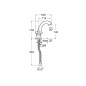 Roca Carmen - Mitigeur de lavabo, chrome A5A3B4BC00