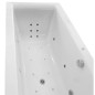 Hydromassage de CLEO HYDRO-AIR Baignoire, 160x75x48cm, blanc Hydromassage de CLEO HYDRO-AIR Baignoire, 160x75x48cm, blanc