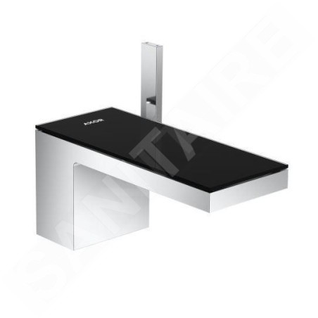 Axor MyEdition - Plaque 200 mm, verre noir 47900600