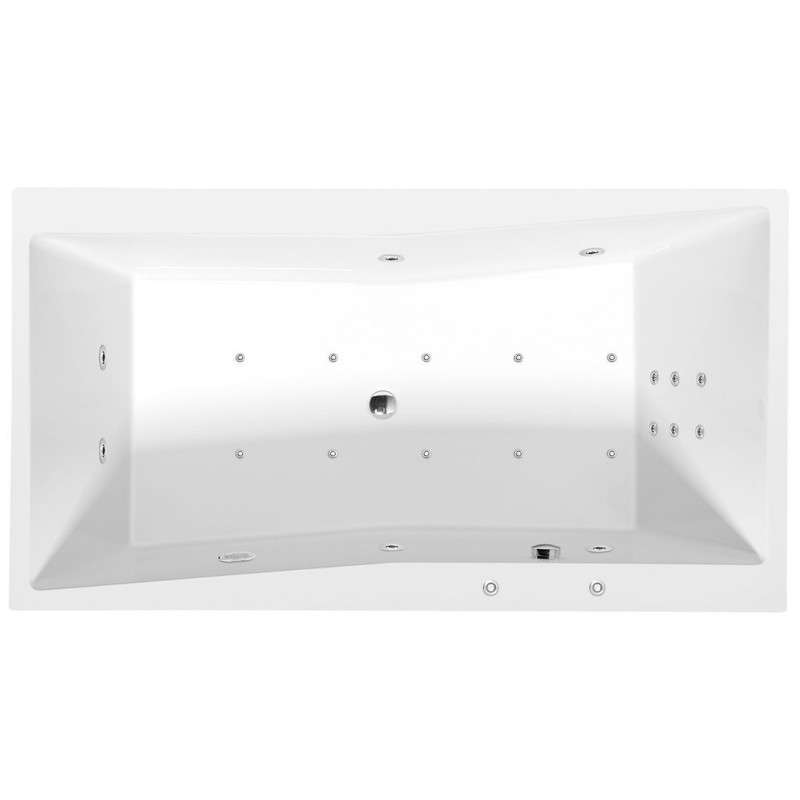 Hydromassage HYDRO-AIR QUEST Baignoire, 180x100x49cm, blanc Hydromassage HYDRO-AIR QUEST Baignoire, 180x100x49cm, blanc