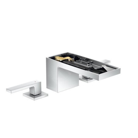 Axor MyEdition - Mitigeur de lavabo, avec garniture de vidage Push-Open, 3 trous, chrome/sans plaque 47052000