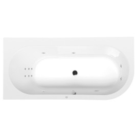 ASTRA L HYDRO hydromassage Bain, 165x80x48cm, blanc