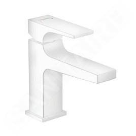 Hansgrohe Metropol - Mitigeur de lavabo avec bonde Push-Open, blanc mat 32500700