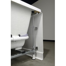 Bain d'hydromassage TANDEM R HYDRO, 170x130x50cm, blanc