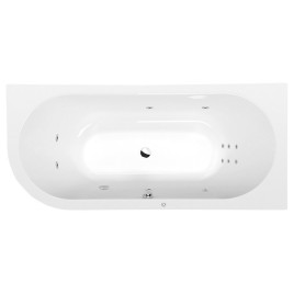 Baignoire hydromassante VIVA R HYDRO, 175x80x47cm, blanche
