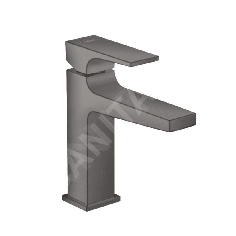 Hansgrohe Metropol - Mitigeur de lavabo avec bonde Push-Open, noir chromé brossé 32507340
