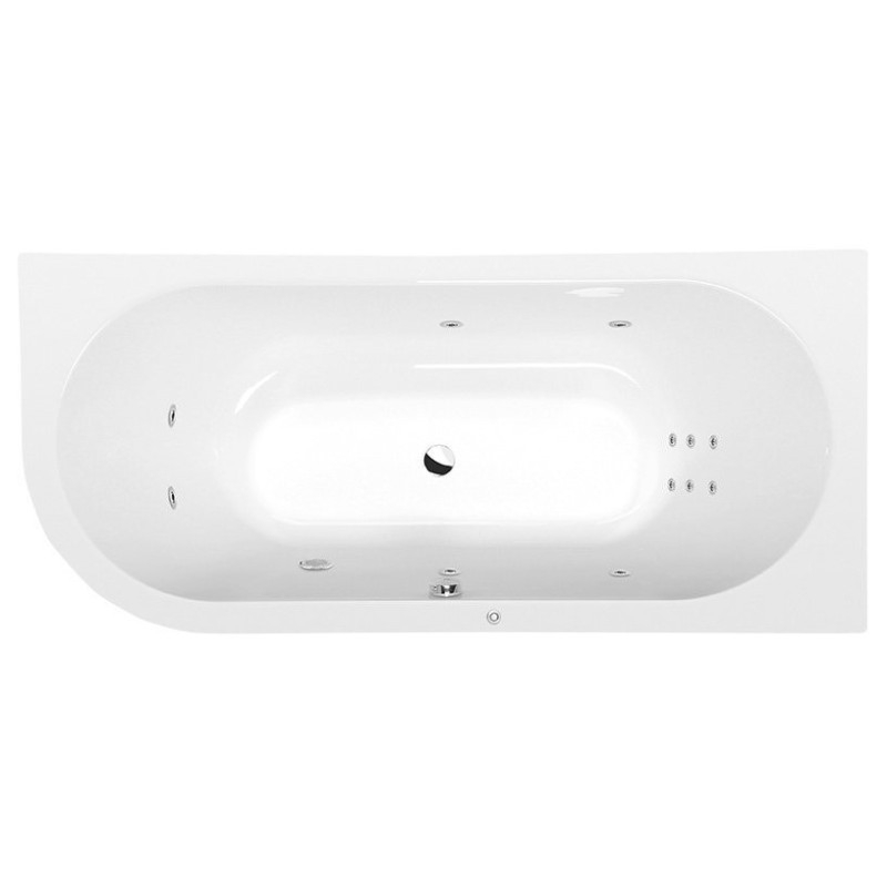 Bain d'hydromassage de VIVA R HYDRO, 185x80x47cm, blanc Bain d'hydromassage de VIVA R HYDRO, 185x80x47cm, blanc