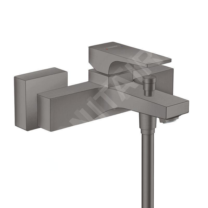 Hansgrohe Metropol - Mitigeur de baignoire, noir chromé brossé 32540340