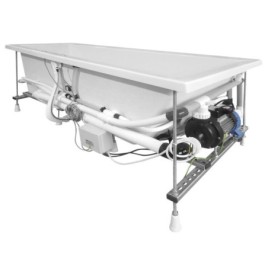 ANDRA R HYDRO-AIR hydromassage Bain, 170x90x45cm, blanc