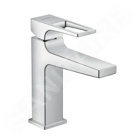 Hansgrohe Metropol - Mitigeur de lavabo 110 avec garniture de vidage à tirette, chrome 74506000