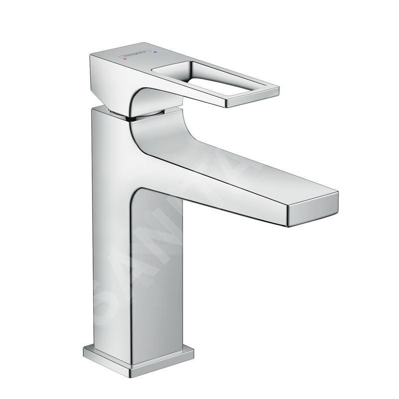 Hansgrohe Metropol - Mitigeur de lavabo 110 avec garniture de vidage à tirette, chrome 74506000