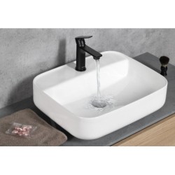 Sapho Pax - Mitigeur de lavabo, noir mat XA02/15