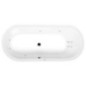 ASTRA O HYDRO hydromassage Bain, 165x75x48cm, blanc ASTRA O HYDRO hydromassage Bain, 165x75x48cm, blanc