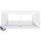 MARLENE SLIM Bain rectangulaire 190x90x48cm, blanc MARLENE SLIM Bain rectangulaire 190x90x48cm, blanc