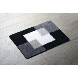 COINS Non-Slip Mat 55x50cm, polyester, gris