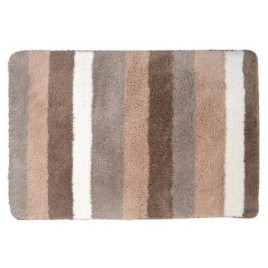 Matelas antidérapant 60x90cm , microfibre polyester/brun