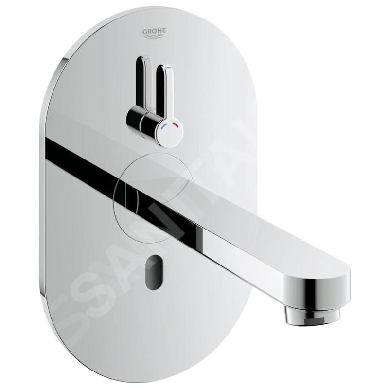 Grohe Eurosmart Cosmopolitan E - Mitigeur de lavabo électronique encastré, chrome 36315000