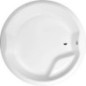 Bain rond ROYAL avec support. Cadre 172x172x49cm, Blanc Bain rond ROYAL avec support. Cadre 172x172x49cm, Blanc