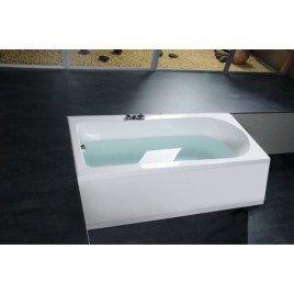 LISA Bain rectangulaire 150x70x47cm, Blanc
