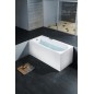 LISA Bain rectangulaire 160x70x47cm, Blanc LISA Bain rectangulaire 160x70x47cm, Blanc