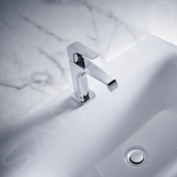 Axor Citterio E - Mitigeur de lavabo avec garniture de vidage, chrome 36110000