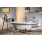 REGATA Freestanding Bath 175x85x61cm, Bronze Legs, White