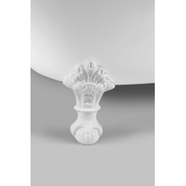 REGATA Freestanding Bath 175x85x61cm, White Legs, White