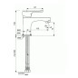 Ideal Standard Alpha - Mitigeur de lavabo, BlueStart, chrome BC678AA