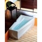 CHIQUITA R Bain asymétrique 170x100x45cm, Blanc CHIQUITA R Bain asymétrique 170x100x45cm, Blanc